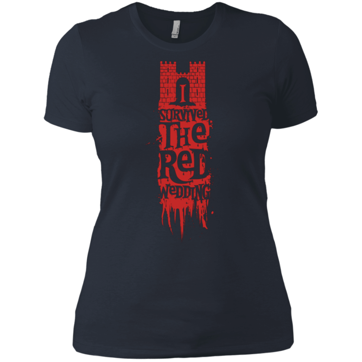 T-Shirts Indigo / X-Small I Survived the Red Wedding Women's Premium T-Shirt