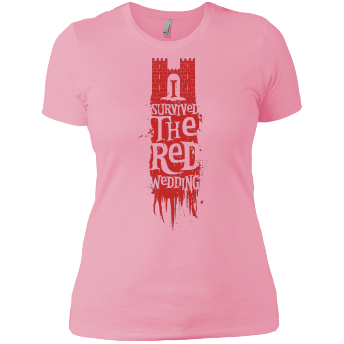 T-Shirts Light Pink / X-Small I Survived the Red Wedding Women's Premium T-Shirt