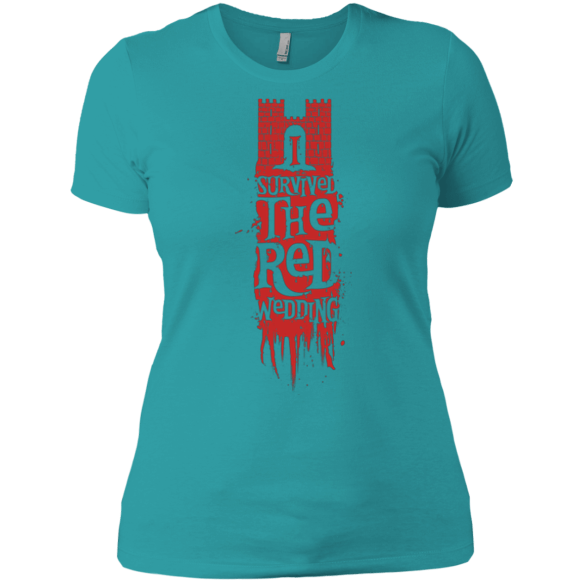 T-Shirts Tahiti Blue / X-Small I Survived the Red Wedding Women's Premium T-Shirt