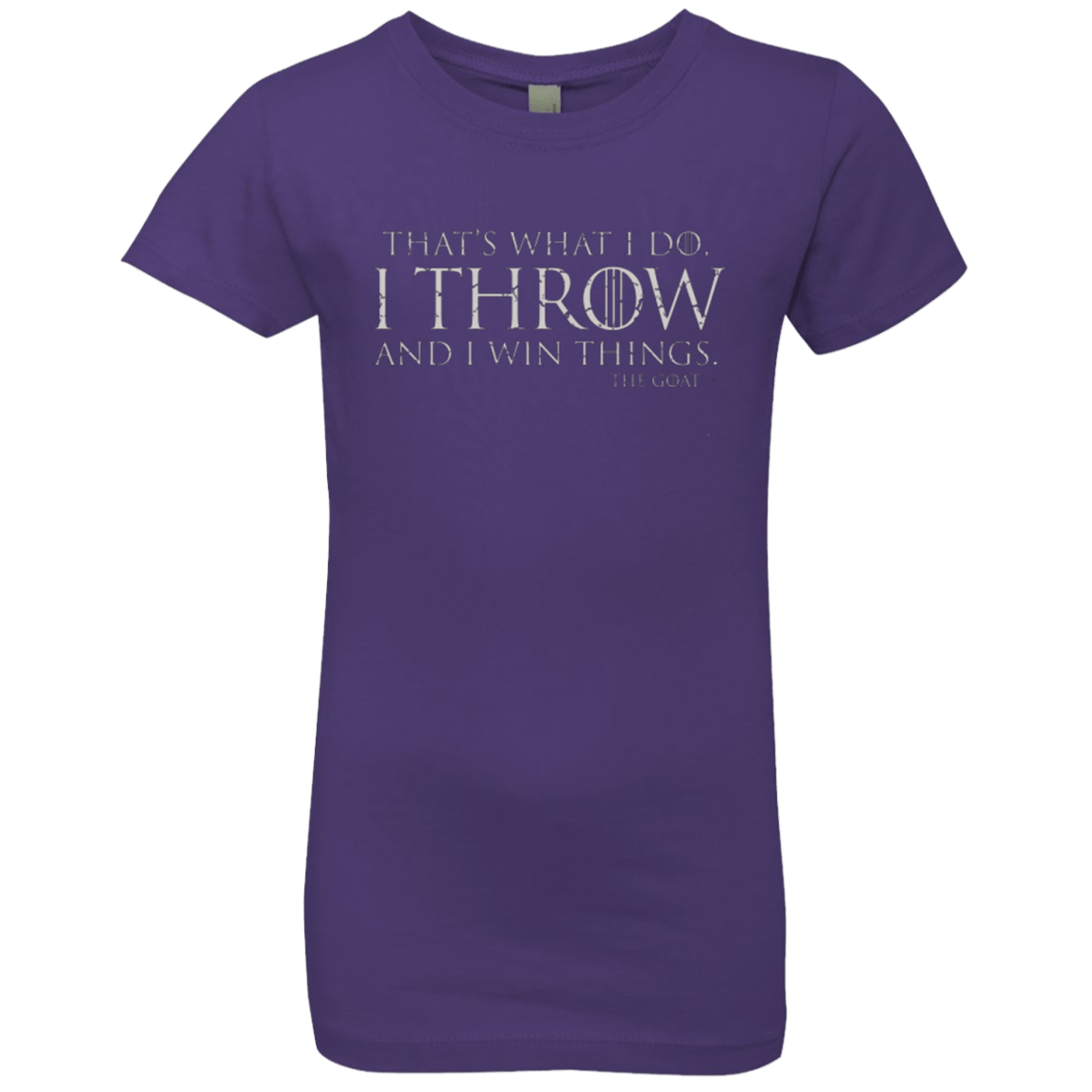T-Shirts Purple Rush / YXS I Throw Girls Premium T-Shirt