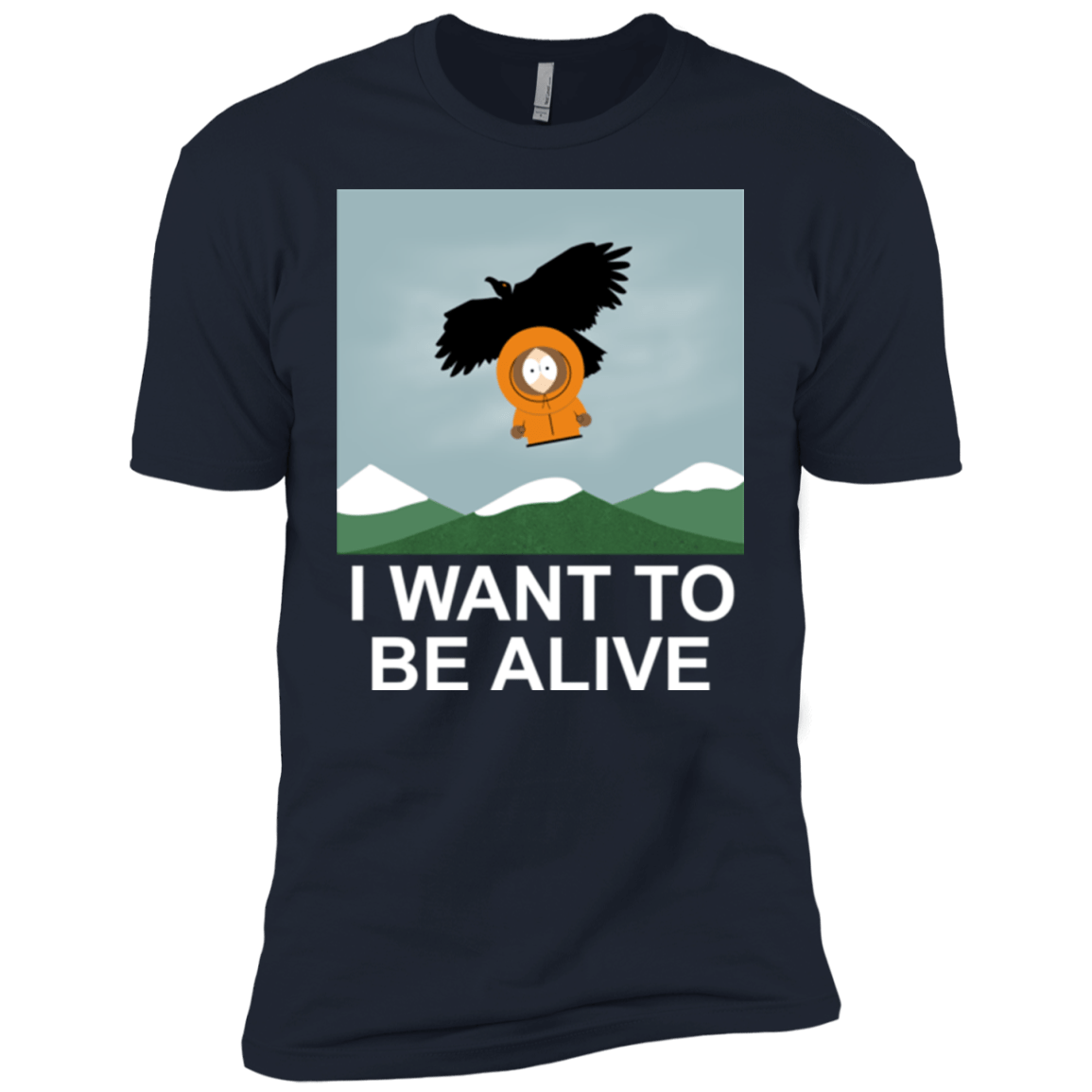 T-Shirts Midnight Navy / YXS I Want to be Alive Boys Premium T-Shirt