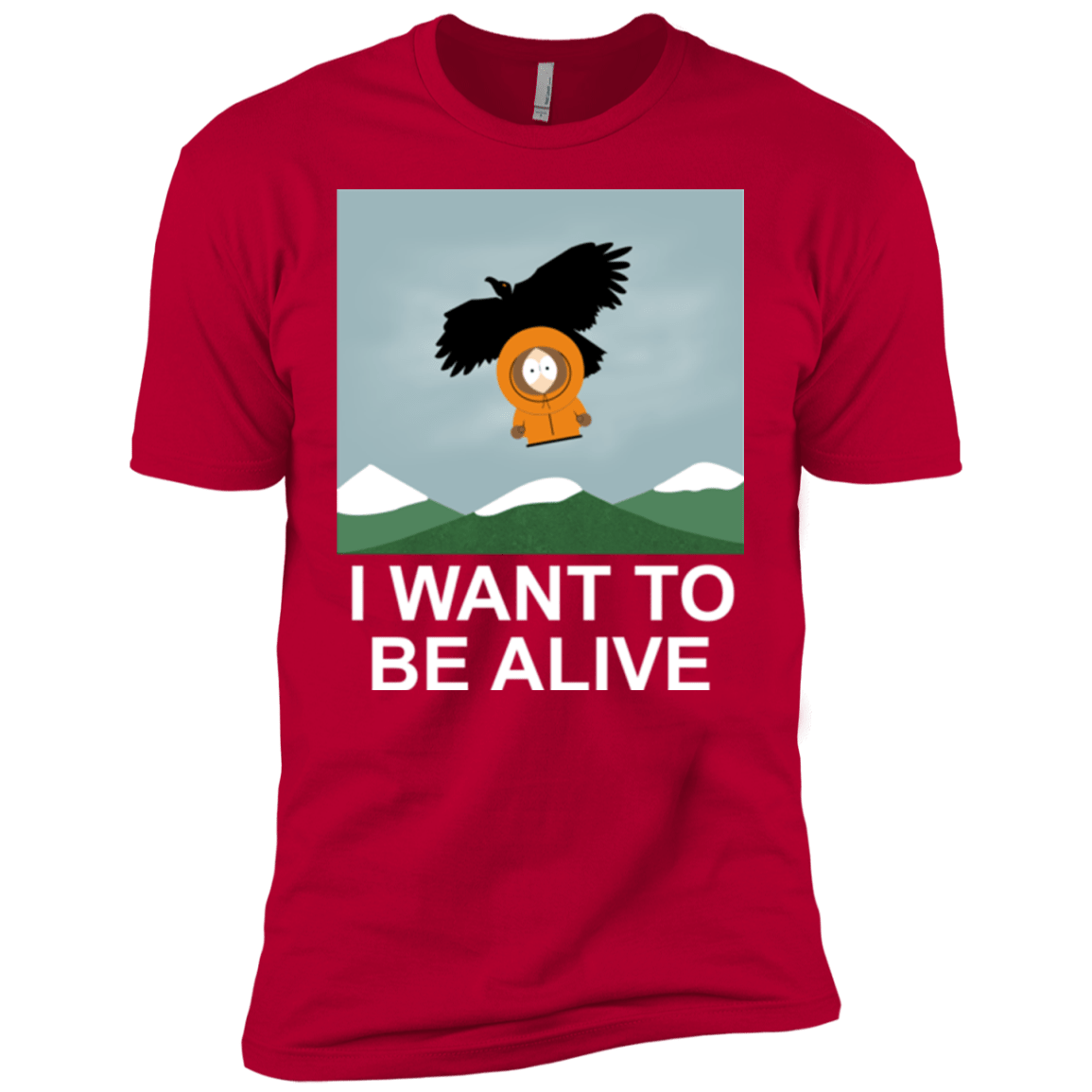 T-Shirts Red / YXS I Want to be Alive Boys Premium T-Shirt