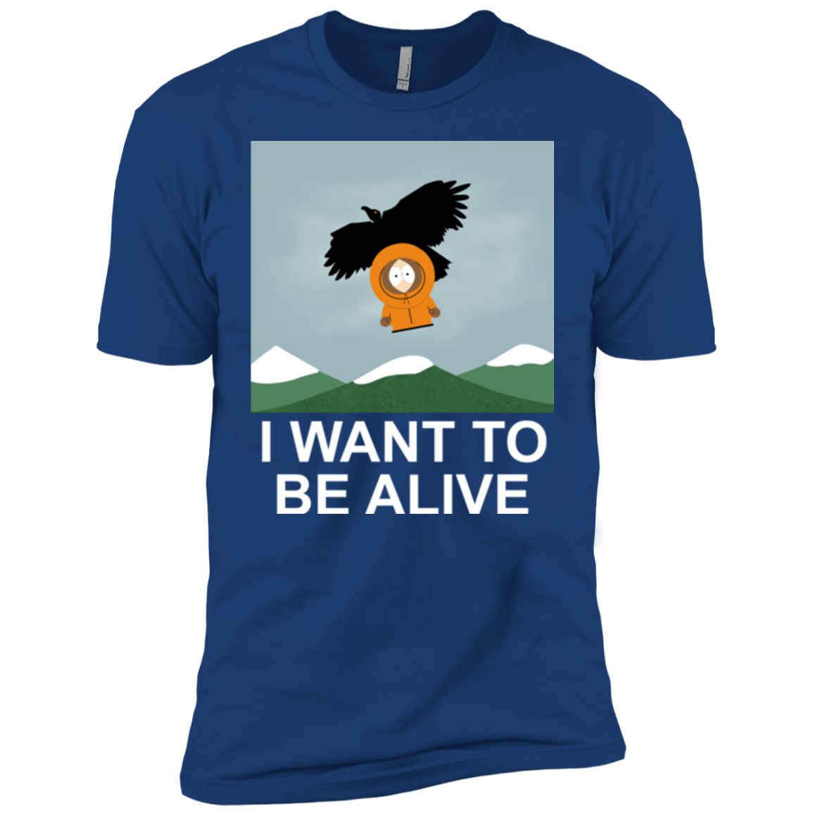 T-Shirts Royal / YXS I Want to be Alive Boys Premium T-Shirt