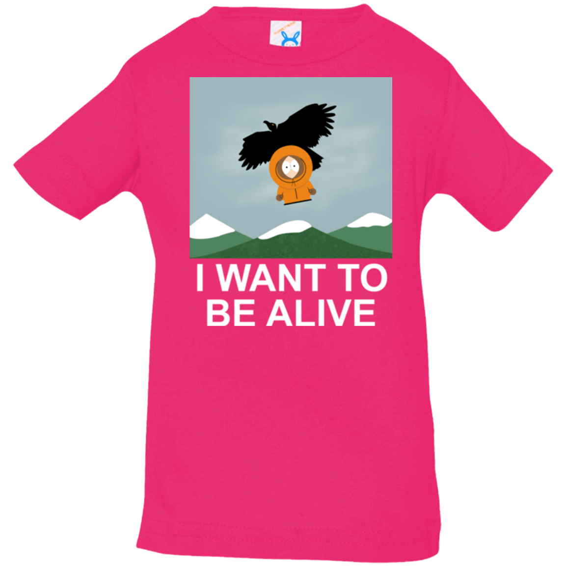 T-Shirts Hot Pink / 6 Months I Want to be Alive Infant Premium T-Shirt