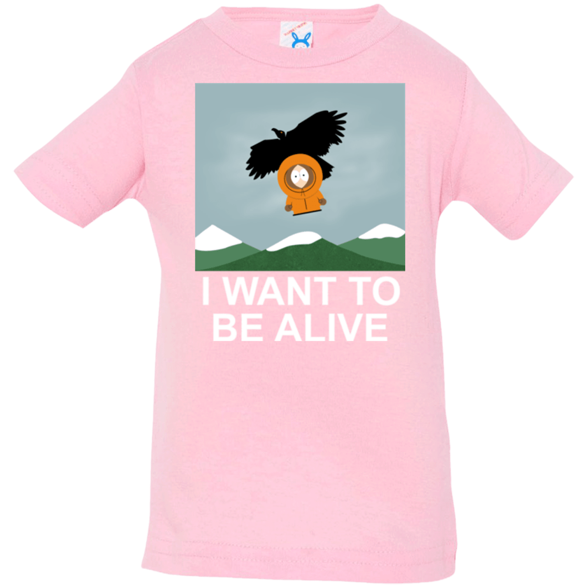 T-Shirts Pink / 6 Months I Want to be Alive Infant Premium T-Shirt