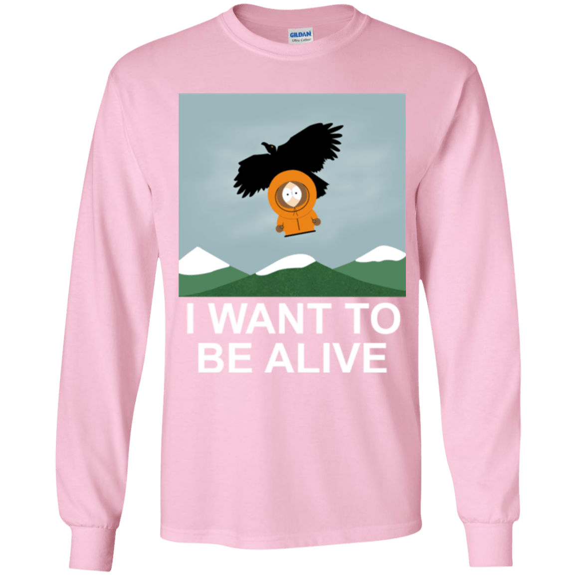 T-Shirts Light Pink / YS I Want to be Alive Youth Long Sleeve T-Shirt