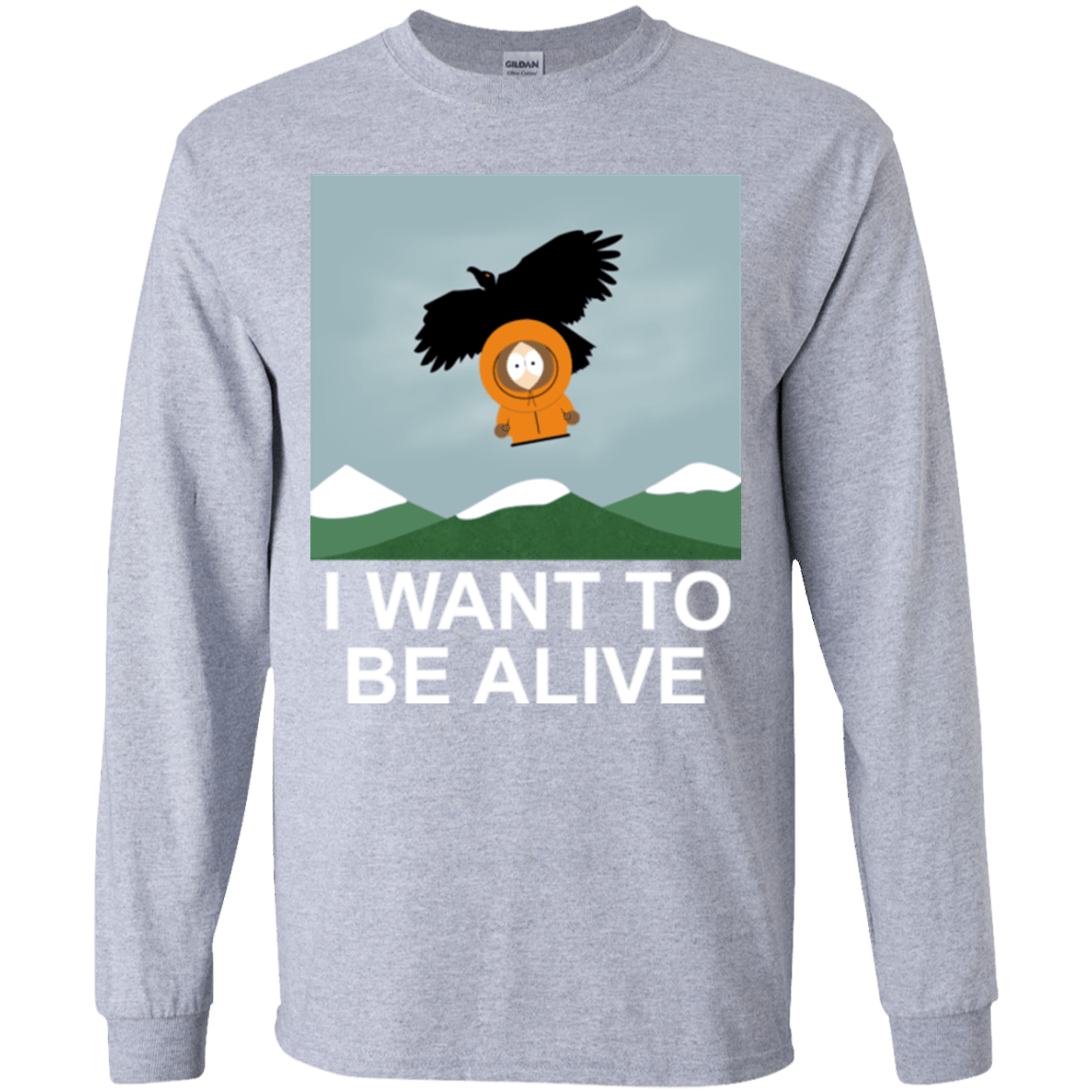 T-Shirts Sport Grey / YS I Want to be Alive Youth Long Sleeve T-Shirt