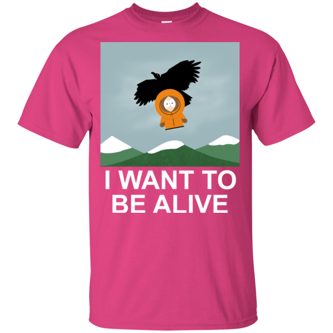 T-Shirts Heliconia / YXS I Want to be Alive Youth T-Shirt
