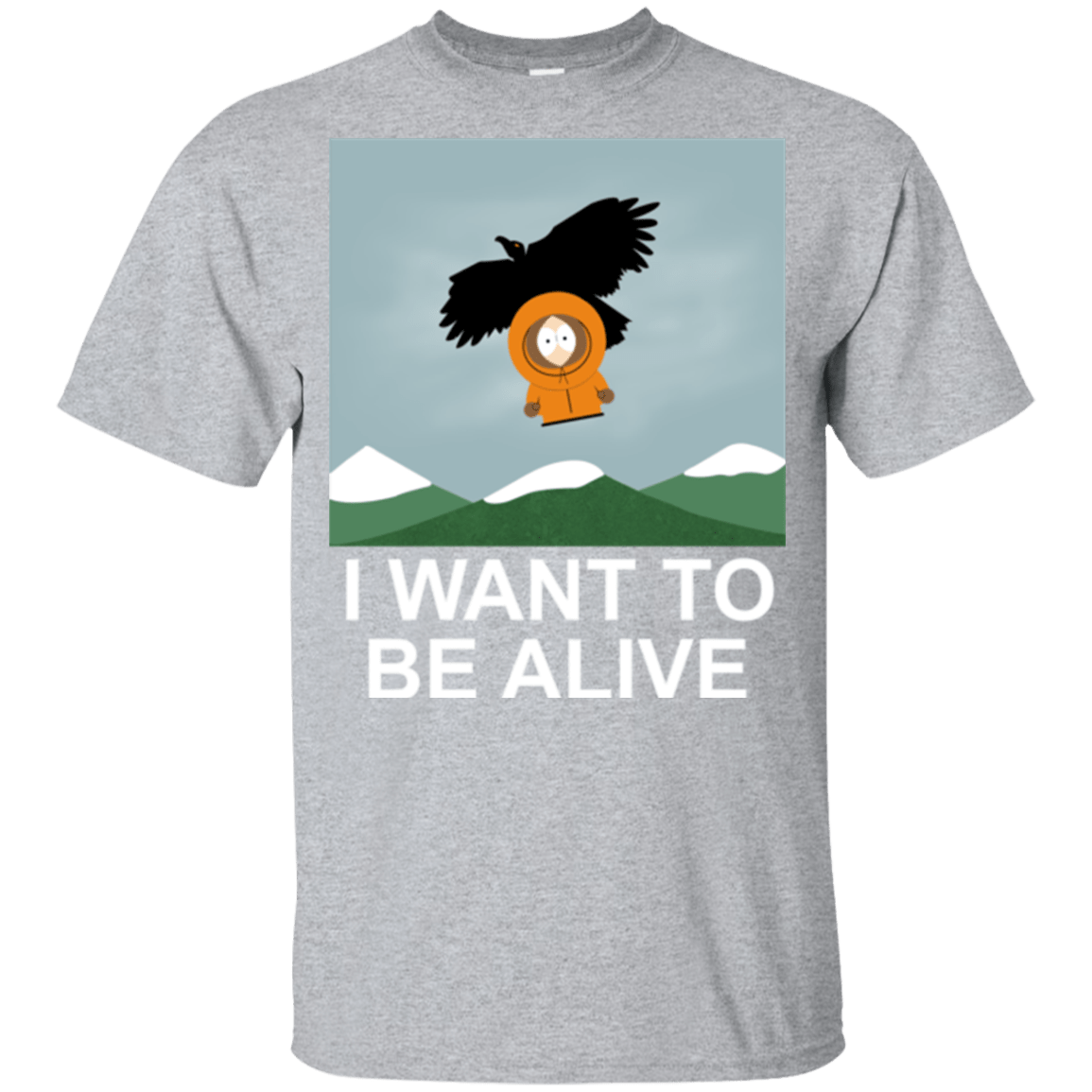 T-Shirts Sport Grey / YXS I Want to be Alive Youth T-Shirt