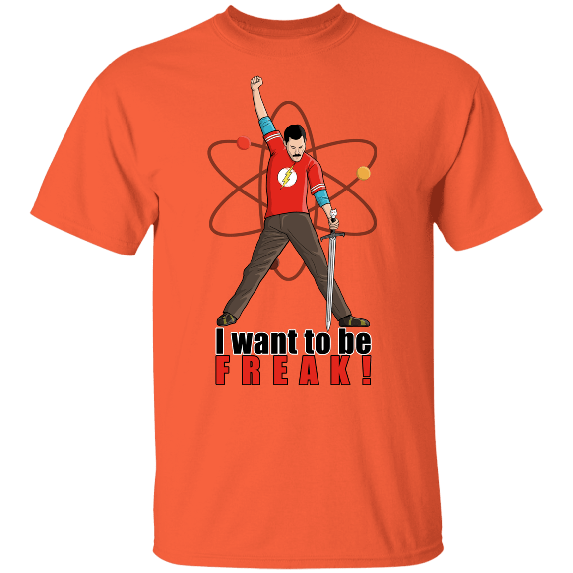 T-Shirts Orange / YXS I Want To Be Freak Youth T-Shirt