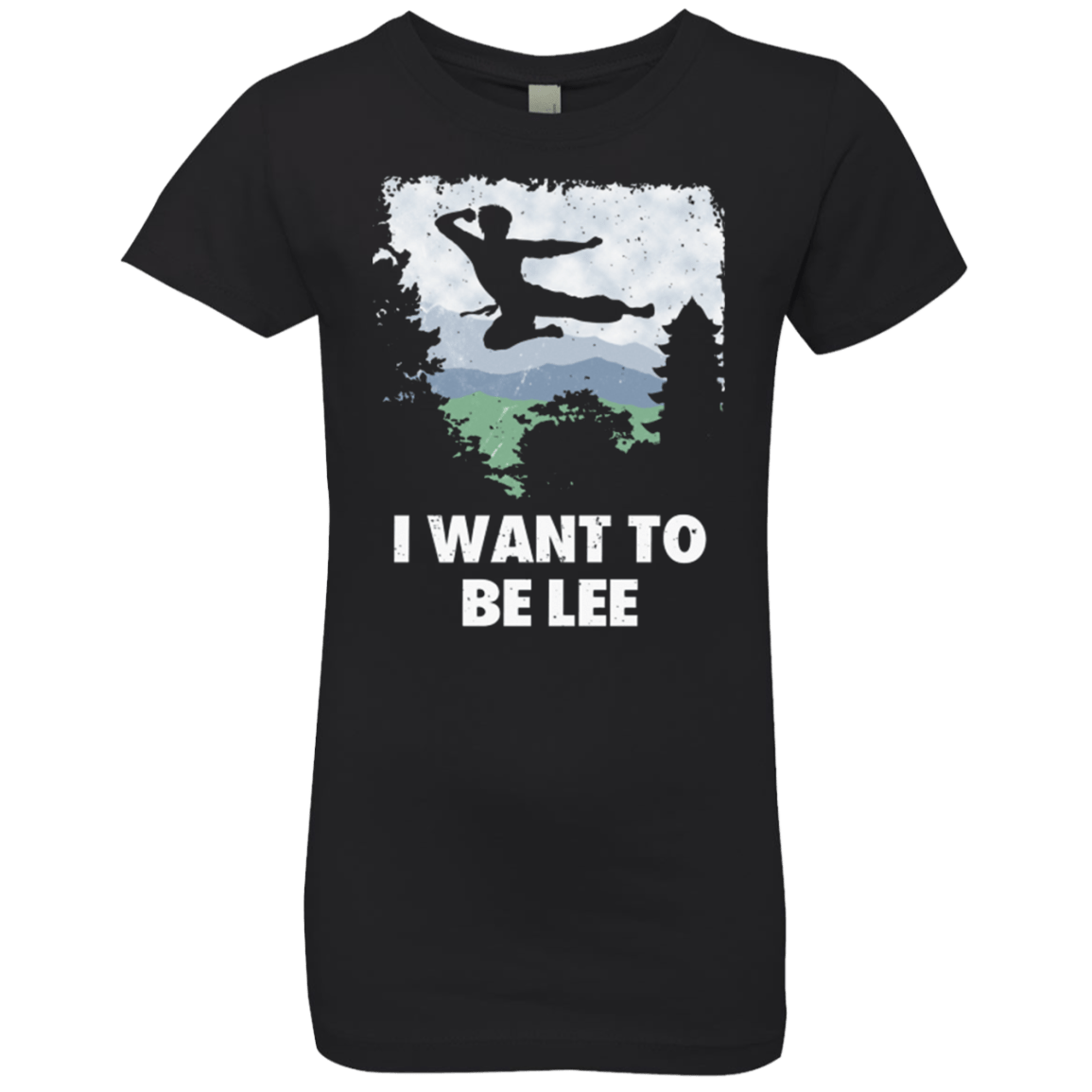 T-Shirts Black / YXS I Want To Be Lee Girls Premium T-Shirt