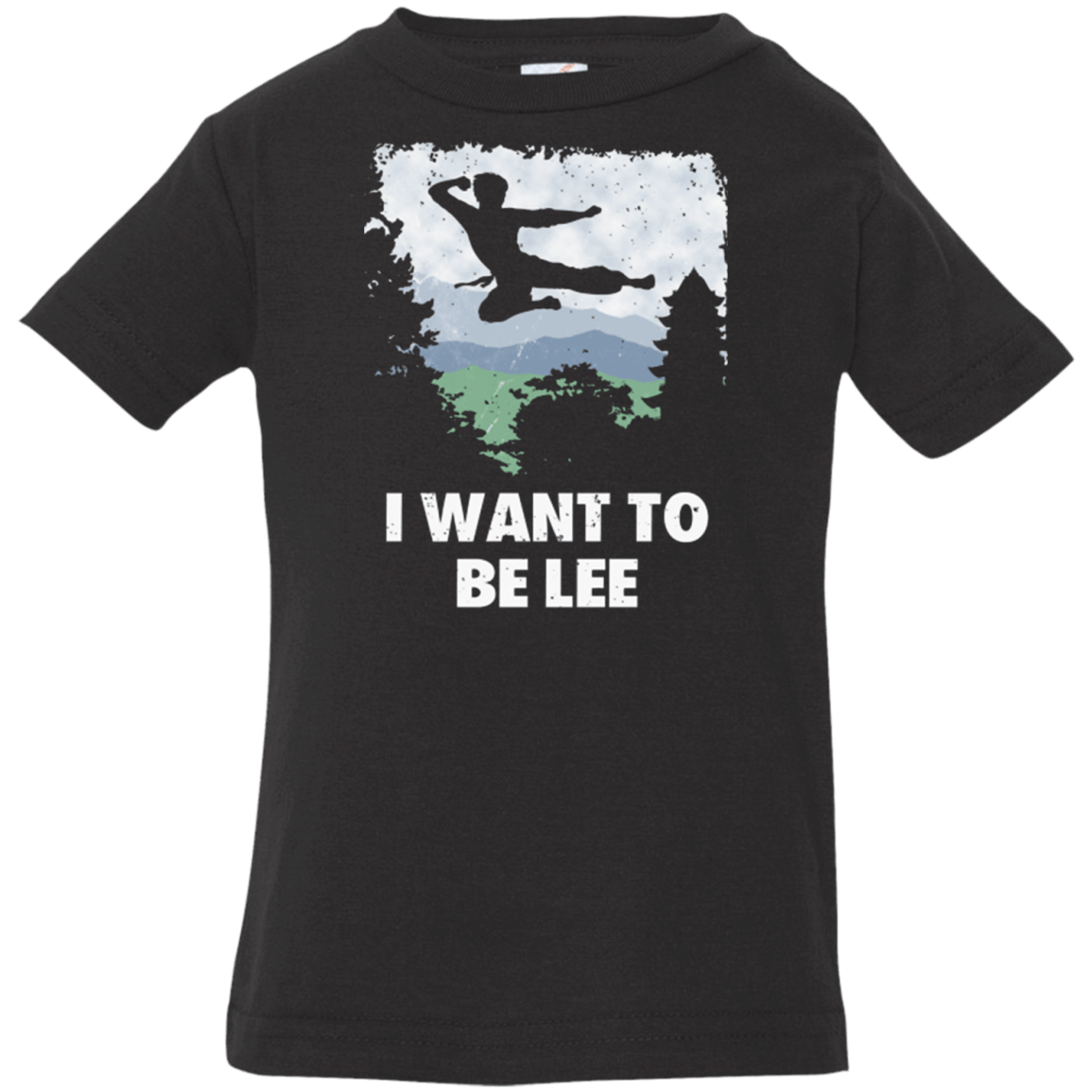 T-Shirts Black / 6 Months I Want To Be Lee Infant Premium T-Shirt