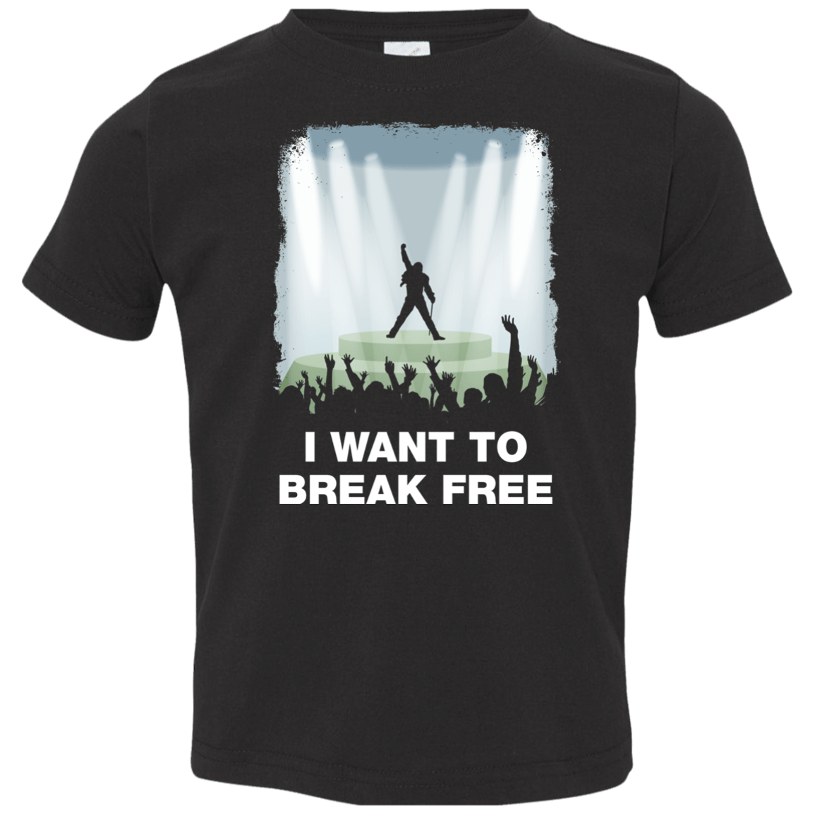 T-Shirts Black / 2T I WANT TO BREAK FREE Toddler Premium T-Shirt
