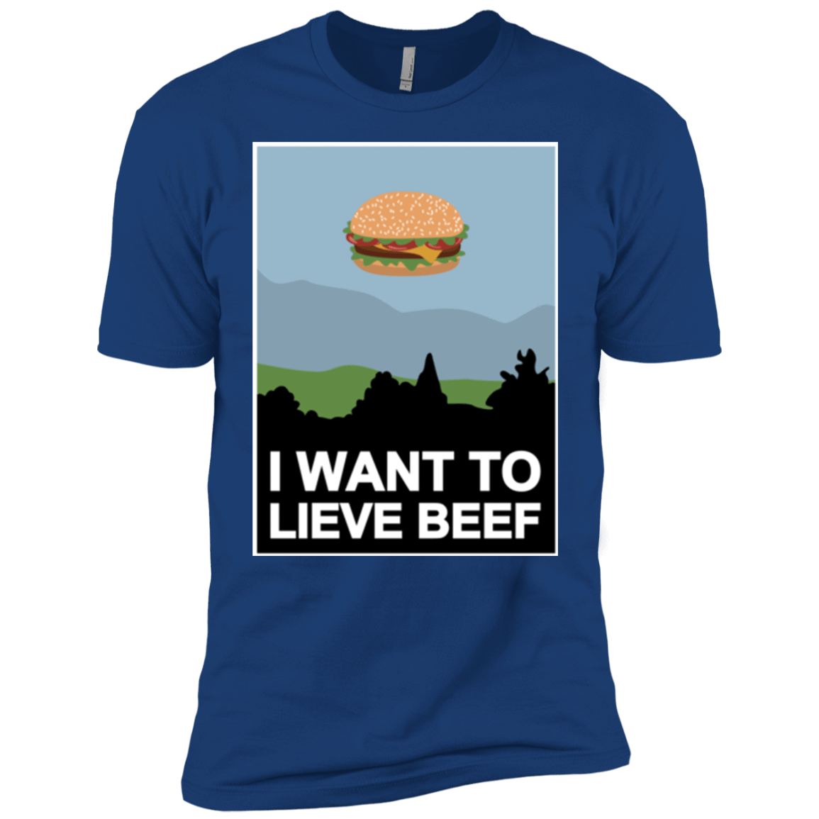 T-Shirts Royal / YXS I want to lieve beef Boys Premium T-Shirt