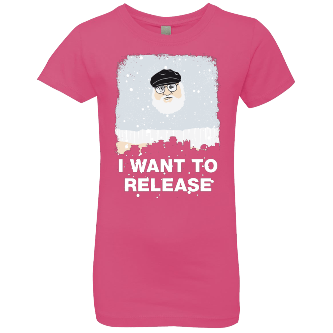 T-Shirts Hot Pink / YXS I Want to Release Girls Premium T-Shirt
