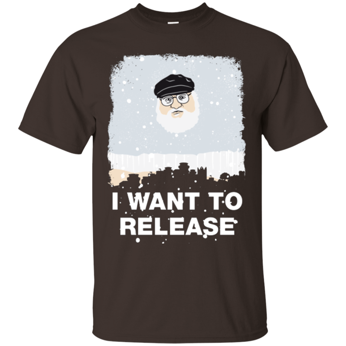 T-Shirts Dark Chocolate / Small I Want to Release T-Shirt