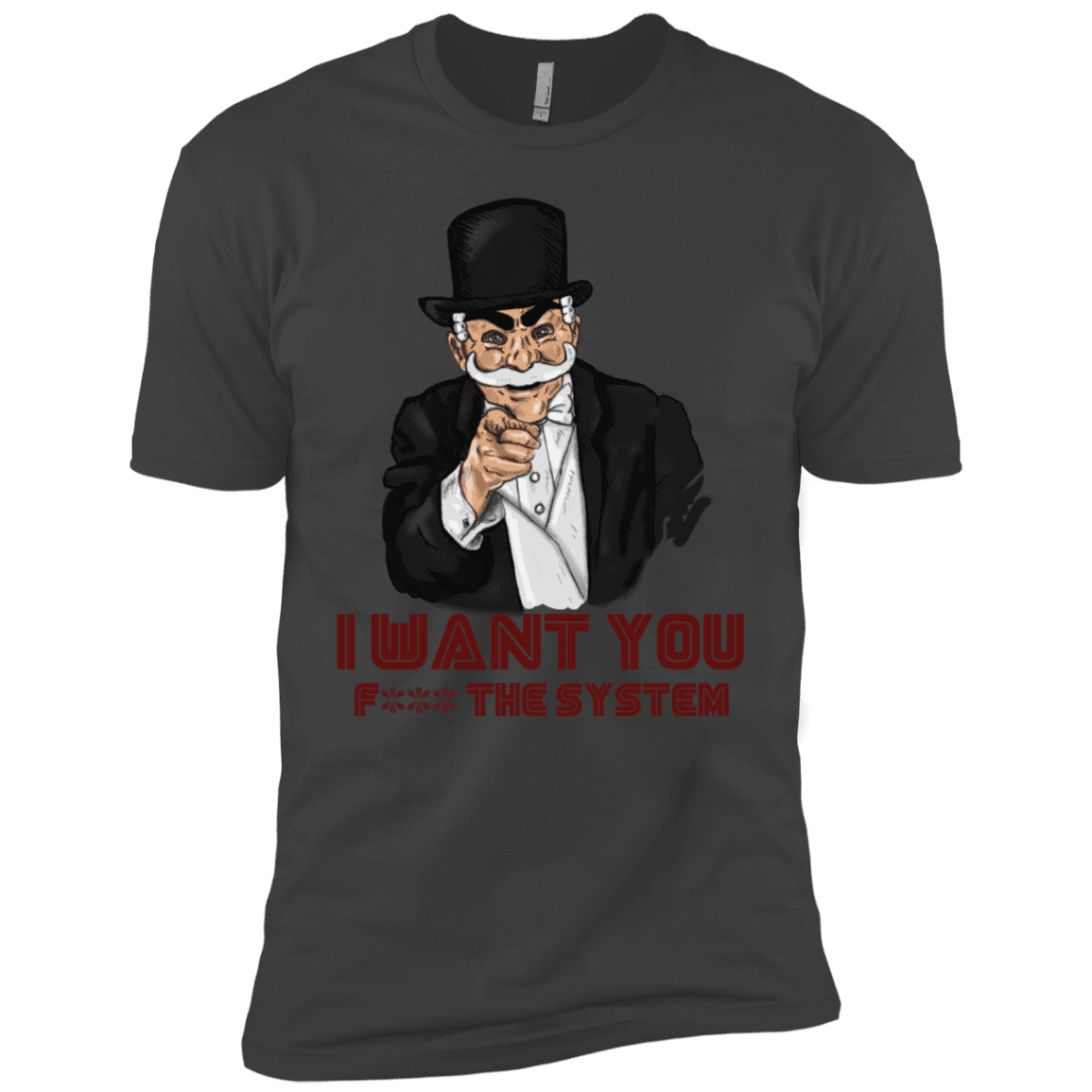 T-Shirts Heavy Metal / YXS i want you f3ck the system Boys Premium T-Shirt