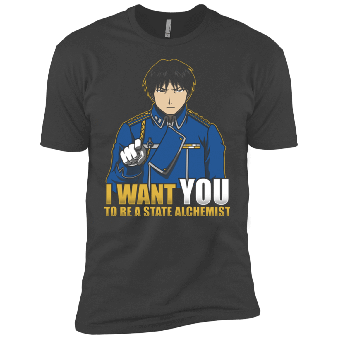 T-Shirts Heavy Metal / YXS I Want You To Be A State Alchemist Boys Premium T-Shirt
