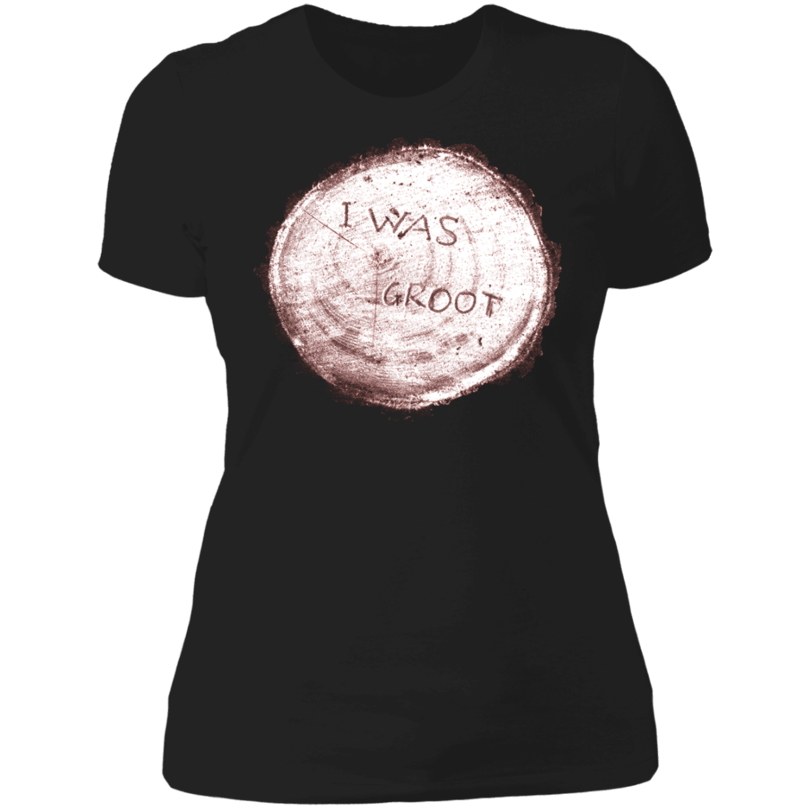 T-Shirts Black / S I Was Groot Women's Premium T-Shirt