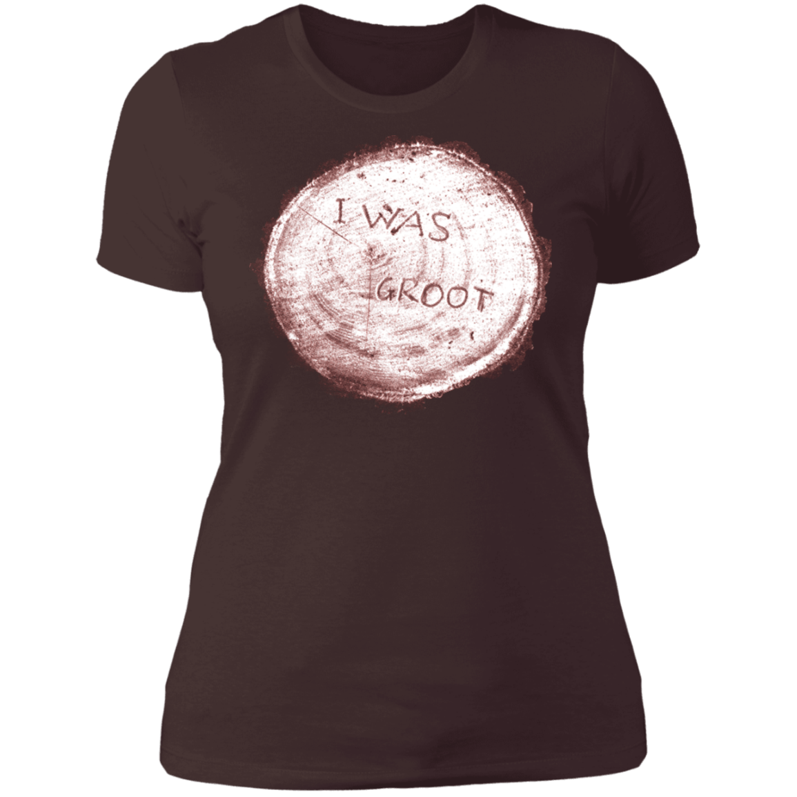 T-Shirts Dark Chocolate / S I Was Groot Women's Premium T-Shirt