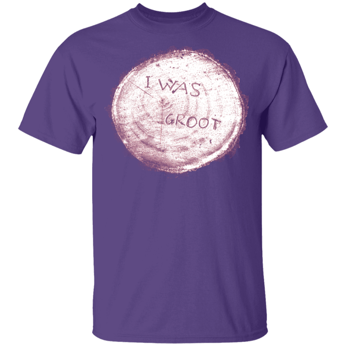 T-Shirts Purple / YXS I Was Groot Youth T-Shirt