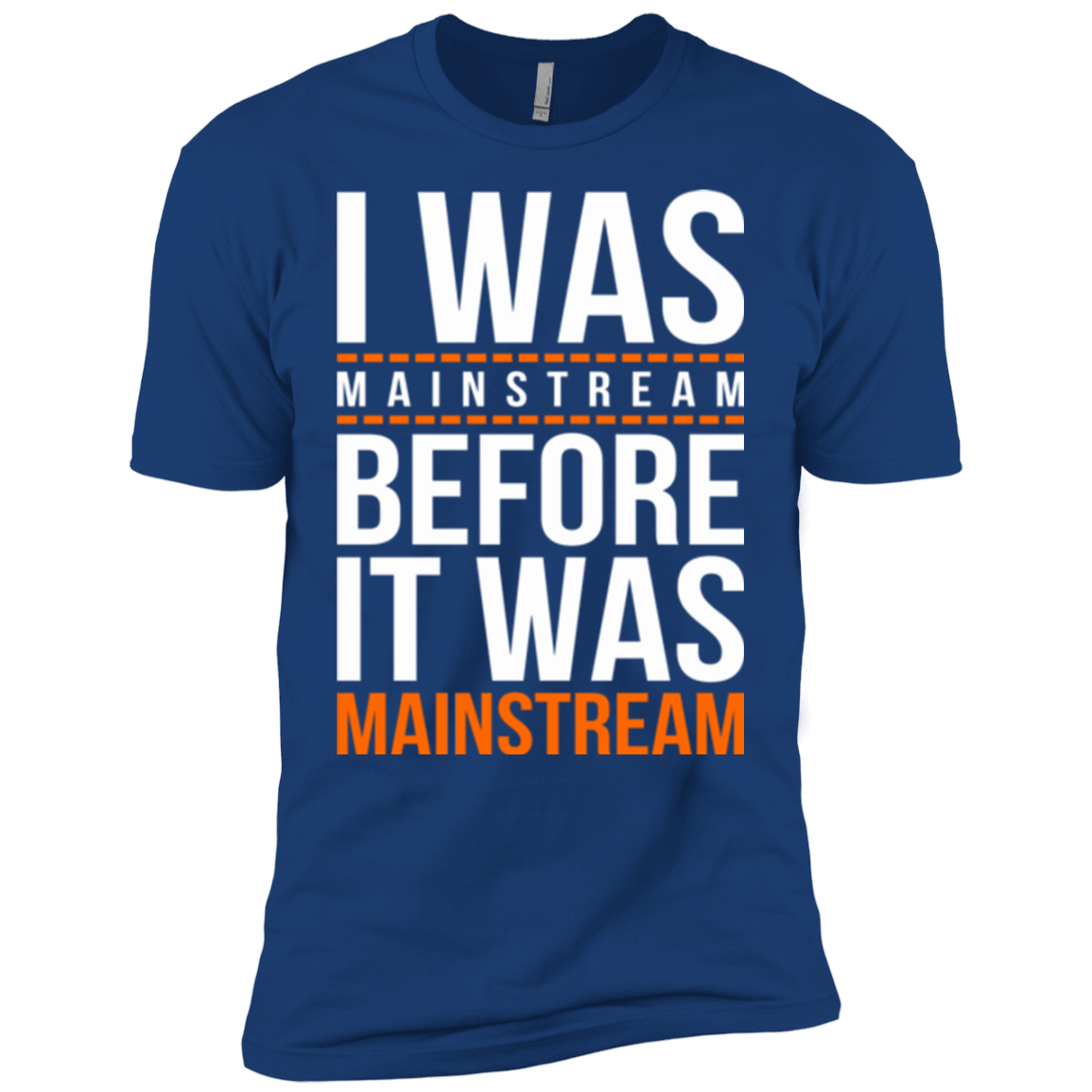 T-Shirts Royal / YXS I was mainstream Boys Premium T-Shirt