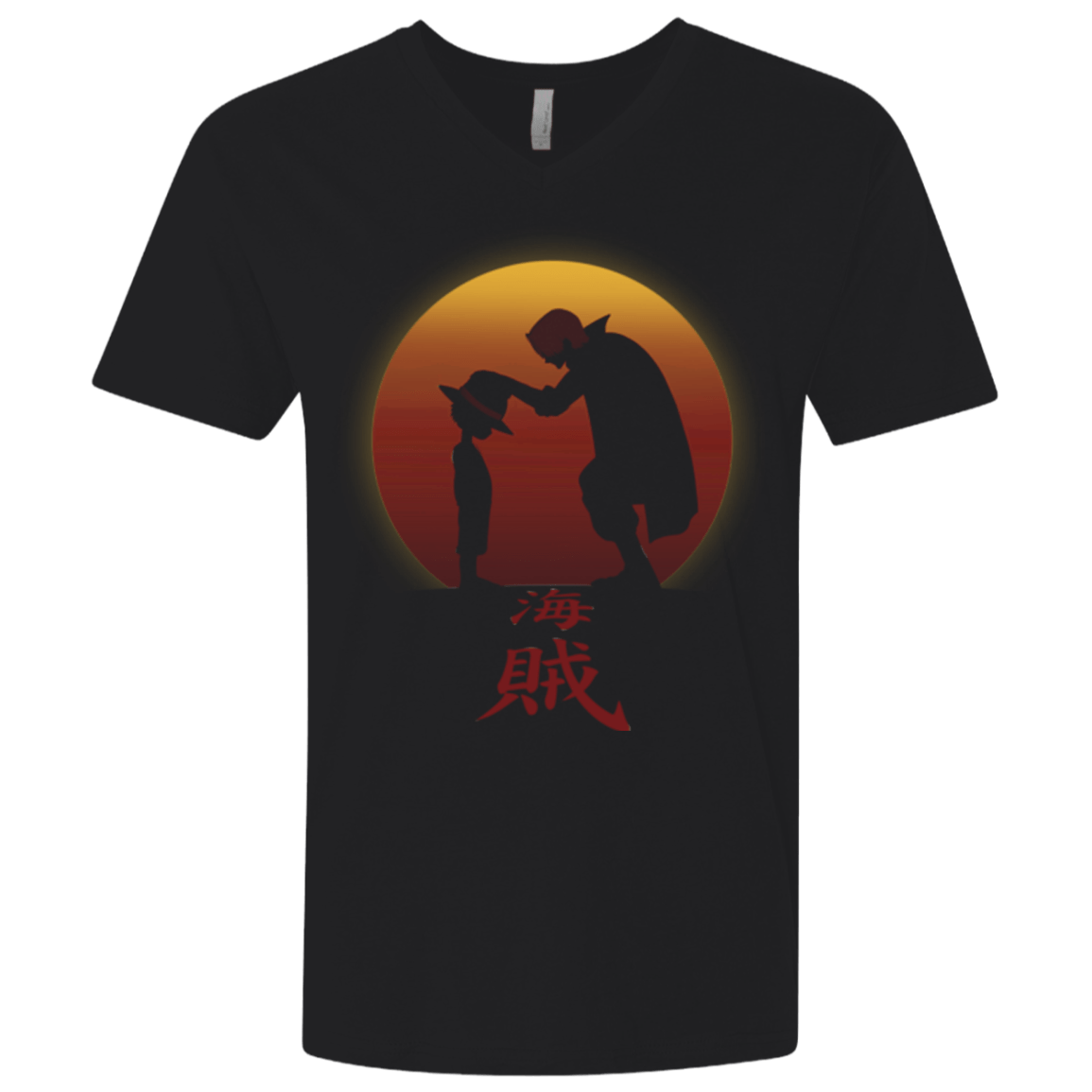 T-Shirts Black / X-Small I will be the Pirate King Men's Premium V-Neck