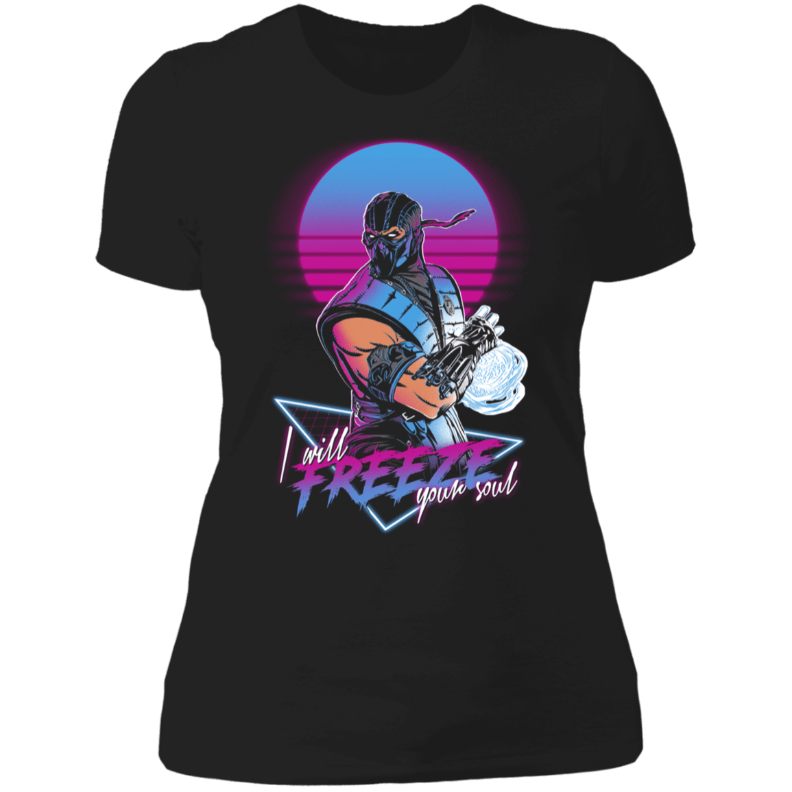 T-Shirts Black / X-Small I will Freeze your Soul Women's Premium T-Shirt