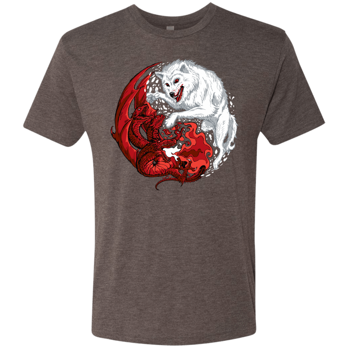 T-Shirts Macchiato / Small Ice and Fire Men's Triblend T-Shirt