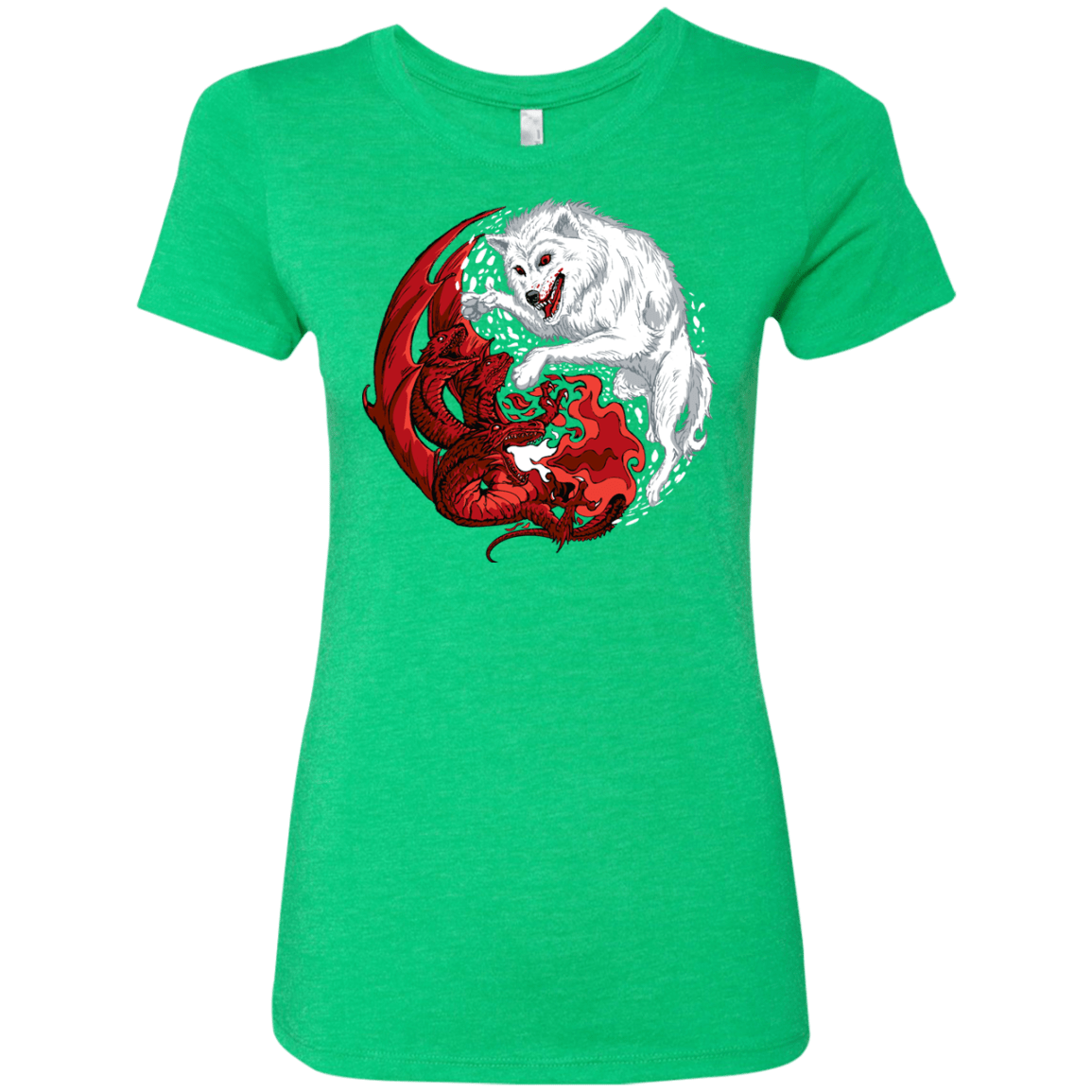 T-Shirts Envy / Small Ice and Fire Women's Triblend T-Shirt