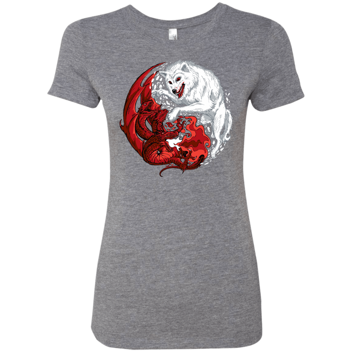 T-Shirts Premium Heather / Small Ice and Fire Women's Triblend T-Shirt