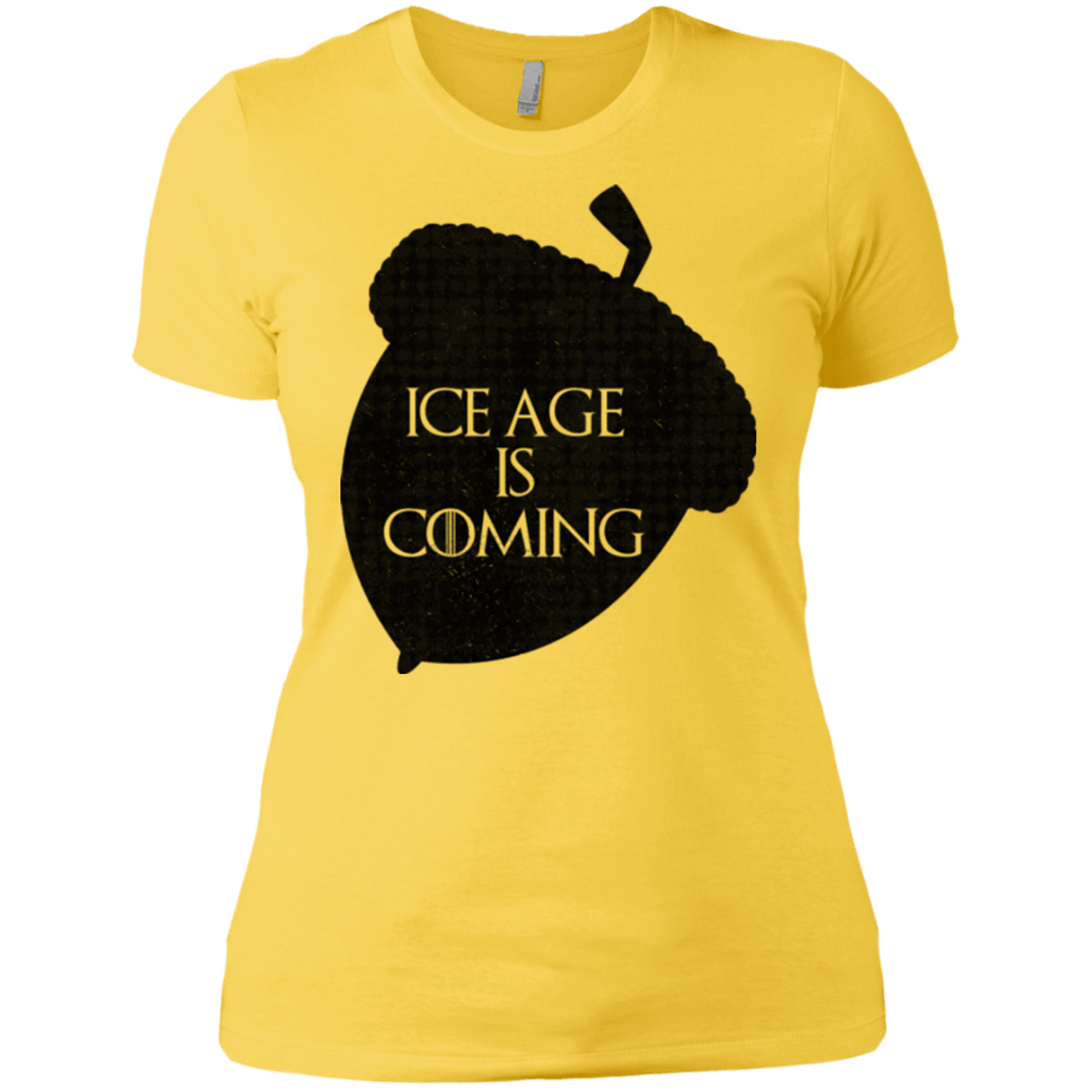 T-Shirts Vibrant Yellow / X-Small Ice coming Women's Premium T-Shirt