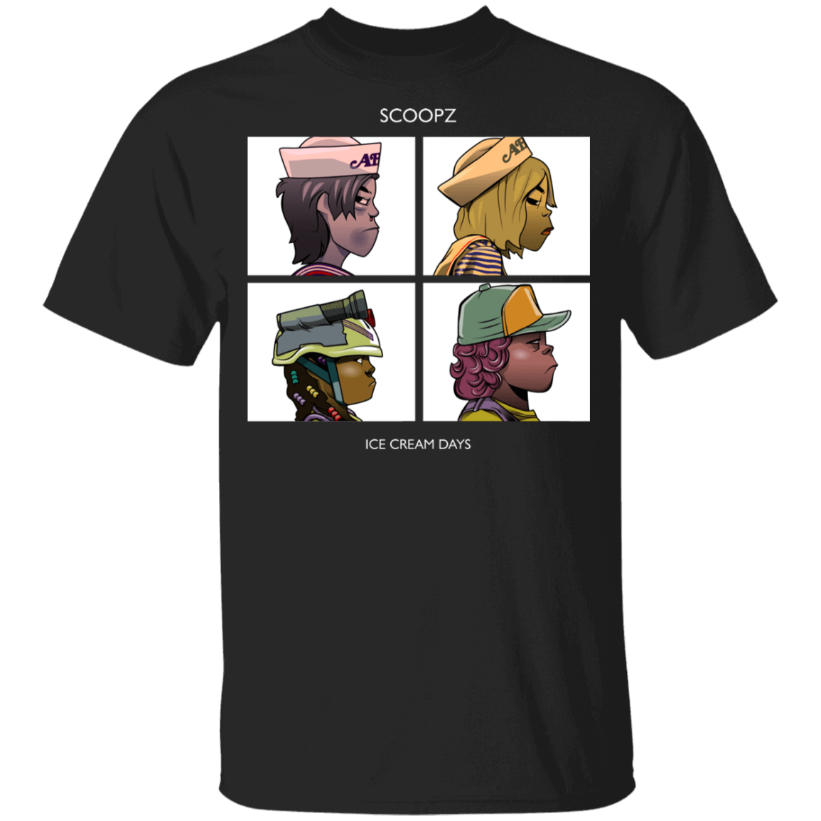 T-Shirts Black / YXS Ice Cream Days Youth T-Shirt