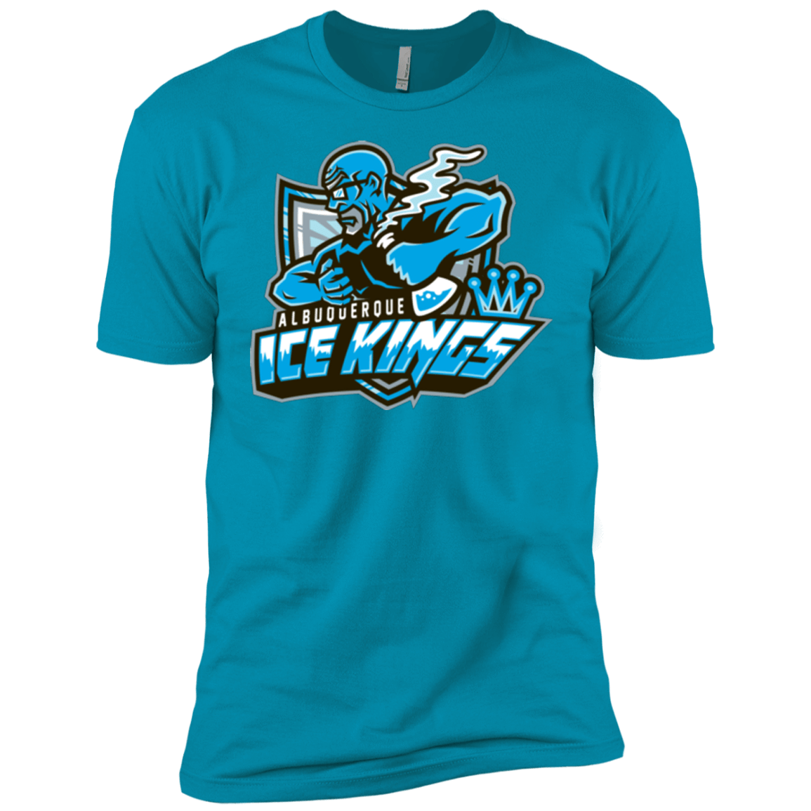T-Shirts Turquoise / YXS Ice Kings Boys Premium T-Shirt