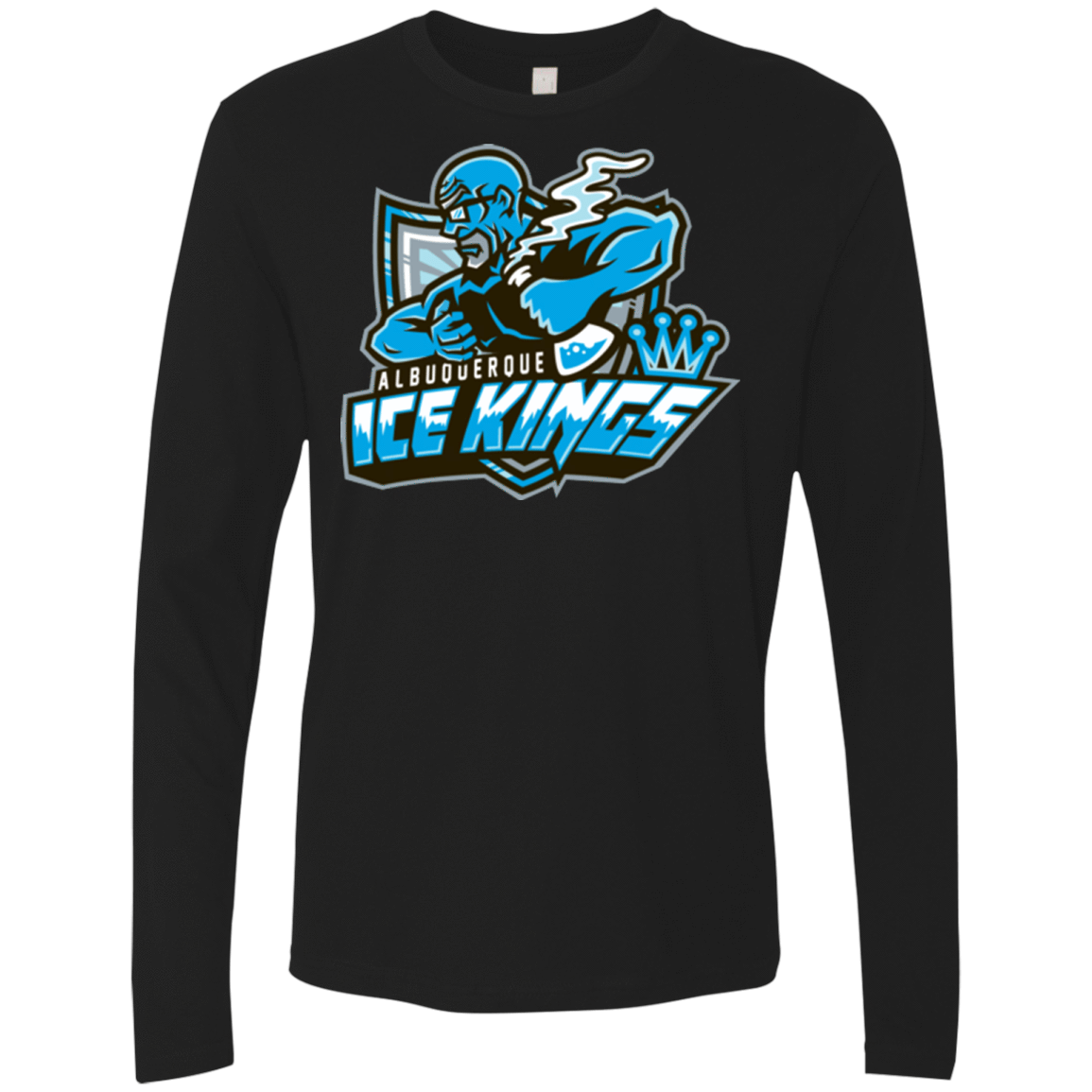T-Shirts Black / Small Ice Kings Men's Premium Long Sleeve