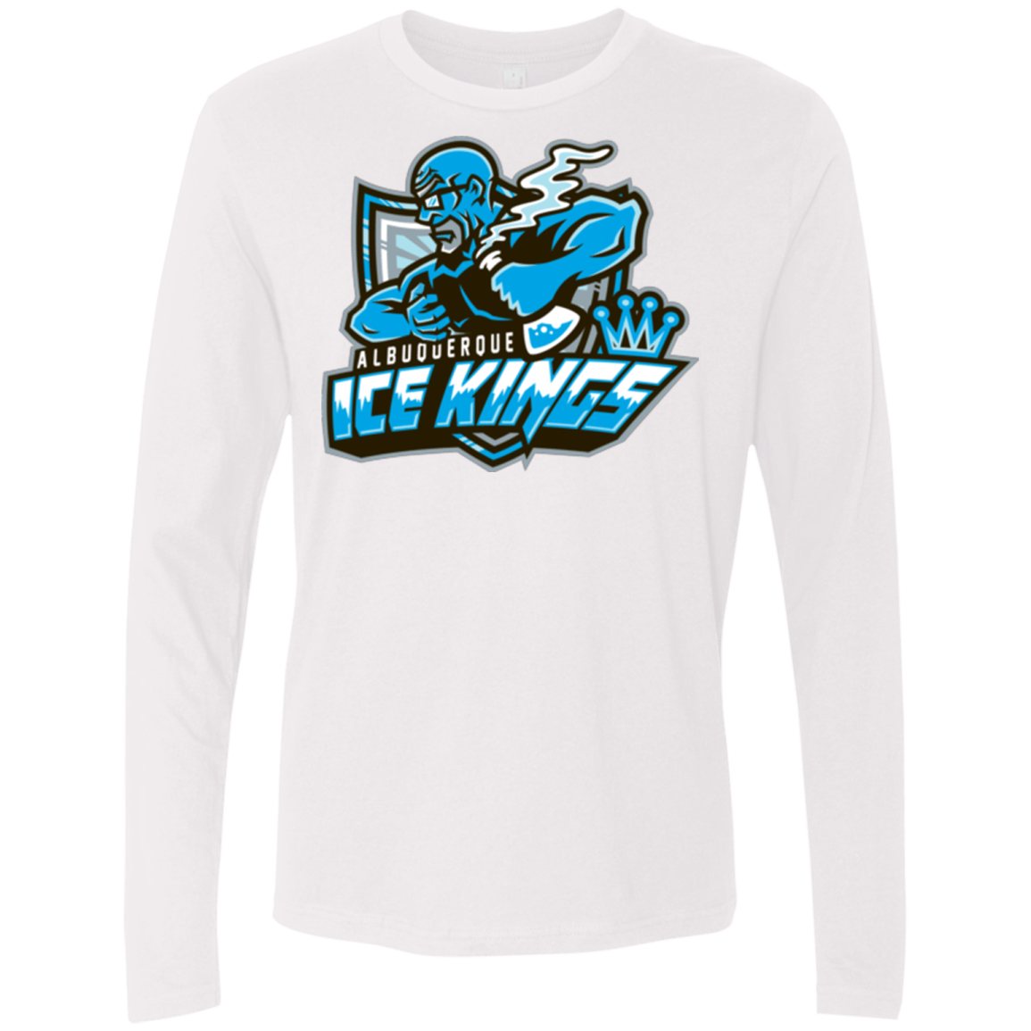 T-Shirts White / Small Ice Kings Men's Premium Long Sleeve