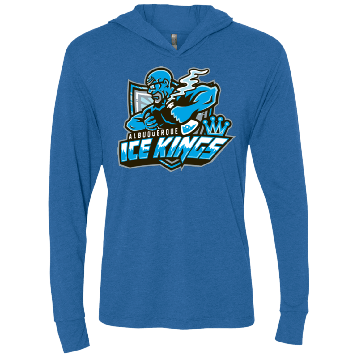 T-Shirts Vintage Royal / X-Small Ice Kings Triblend Long Sleeve Hoodie Tee