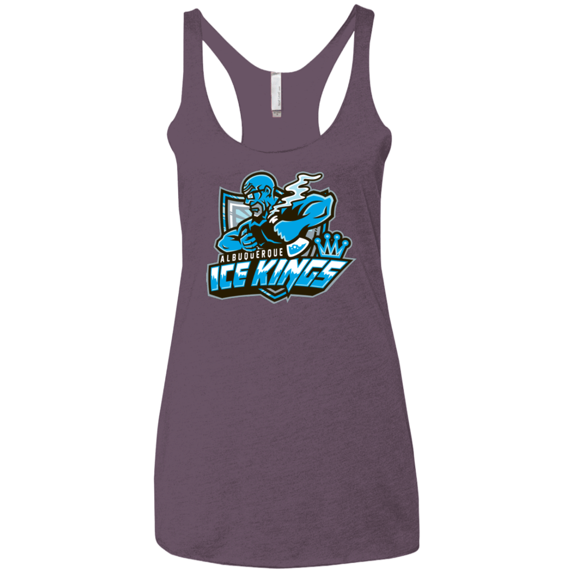 T-Shirts Vintage Purple / X-Small Ice Kings Women's Triblend Racerback Tank