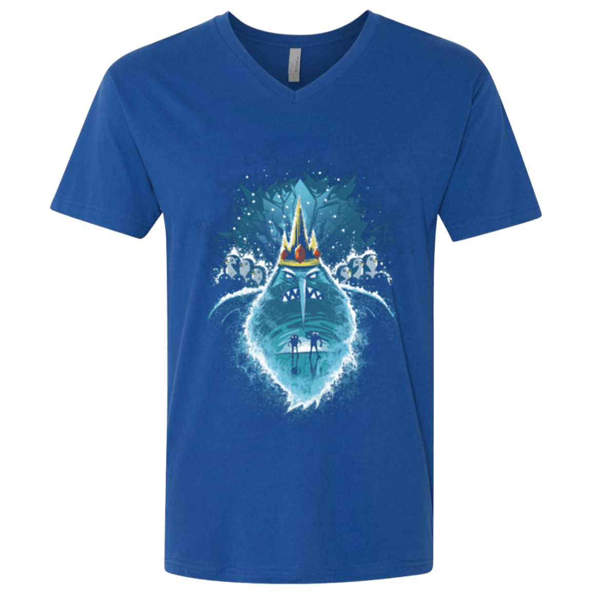 T-Shirts Royal / X-Small Ice Nightmare Men's Premium V-Neck