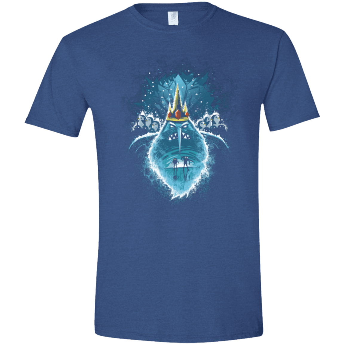 T-Shirts Heather Royal / X-Small Ice Nightmare Men's Semi-Fitted Softstyle