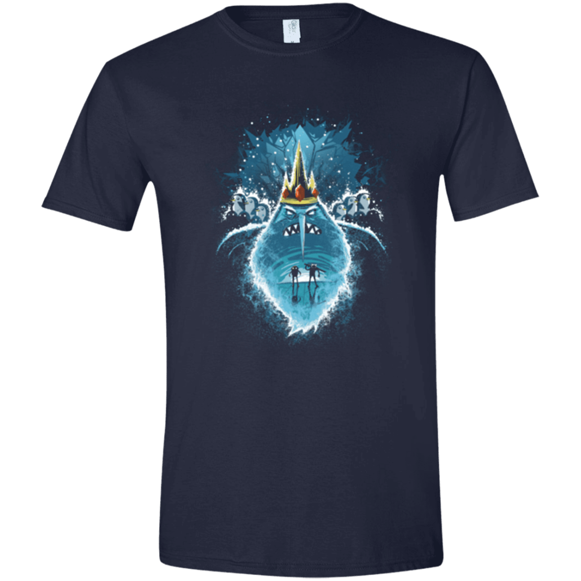 T-Shirts Navy / X-Small Ice Nightmare Men's Semi-Fitted Softstyle