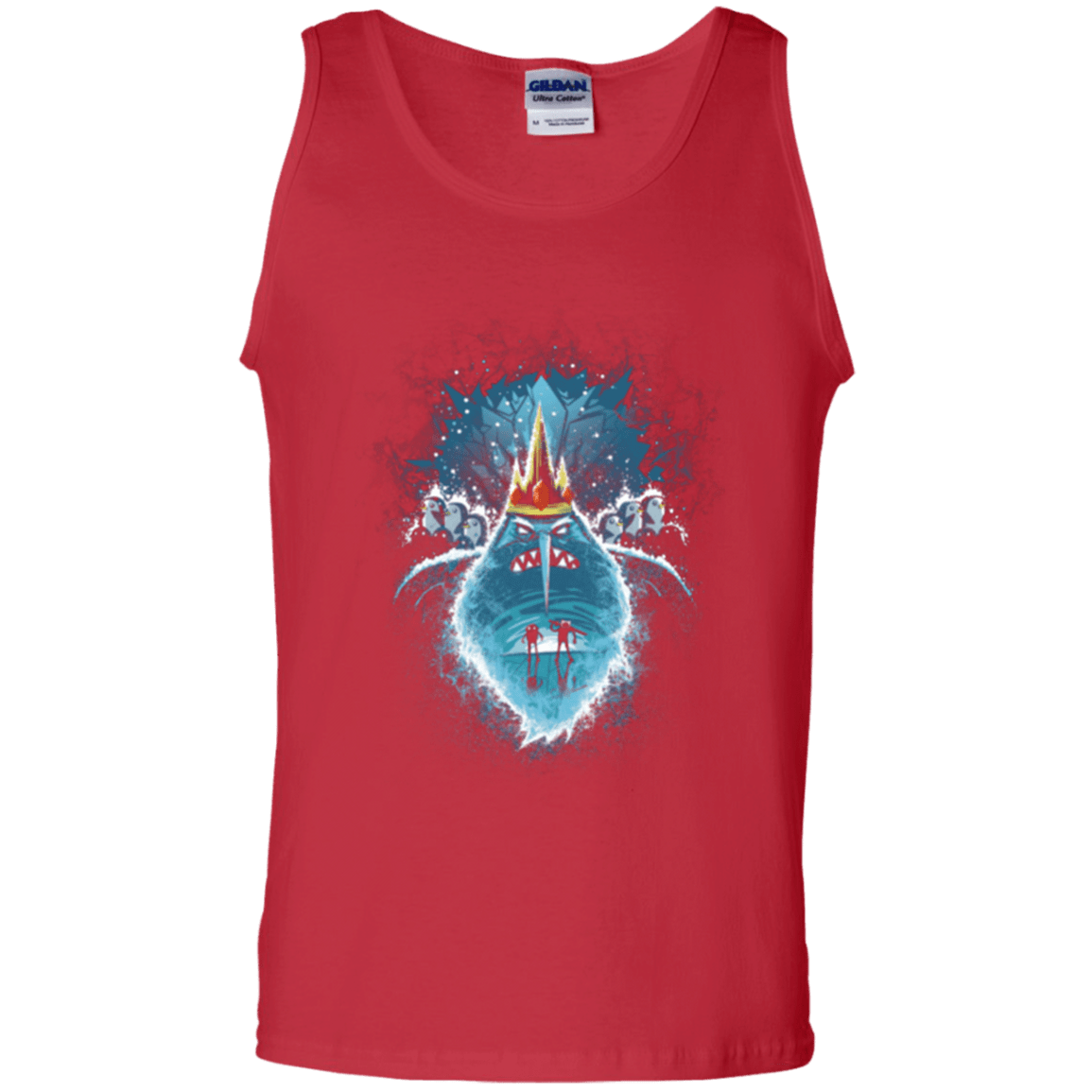 T-Shirts Red / S Ice Nightmare Men's Tank Top