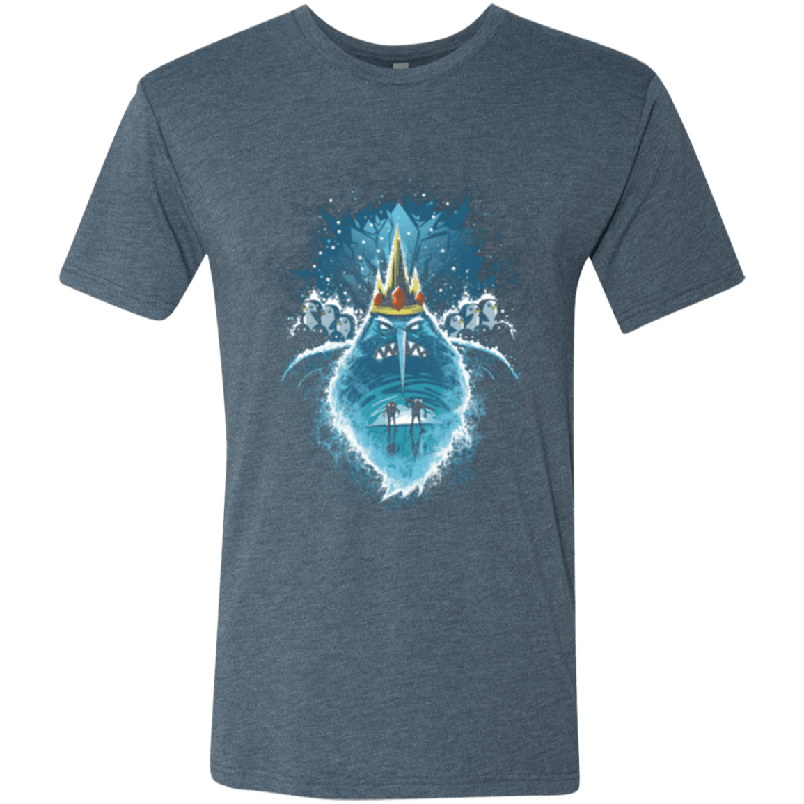 T-Shirts Indigo / S Ice Nightmare Men's Triblend T-Shirt