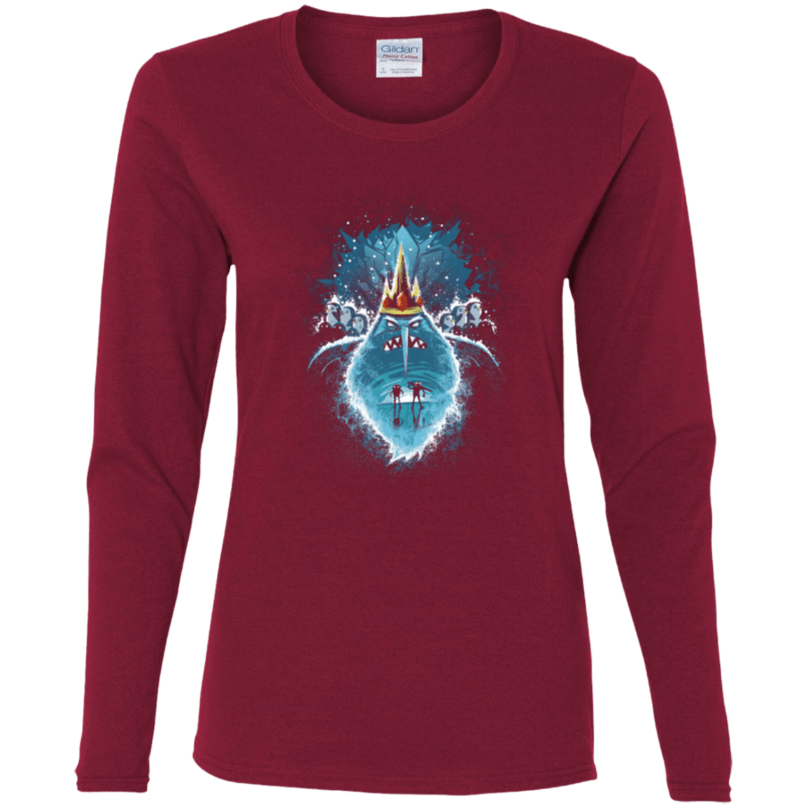 T-Shirts Cardinal / S Ice Nightmare Women's Long Sleeve T-Shirt