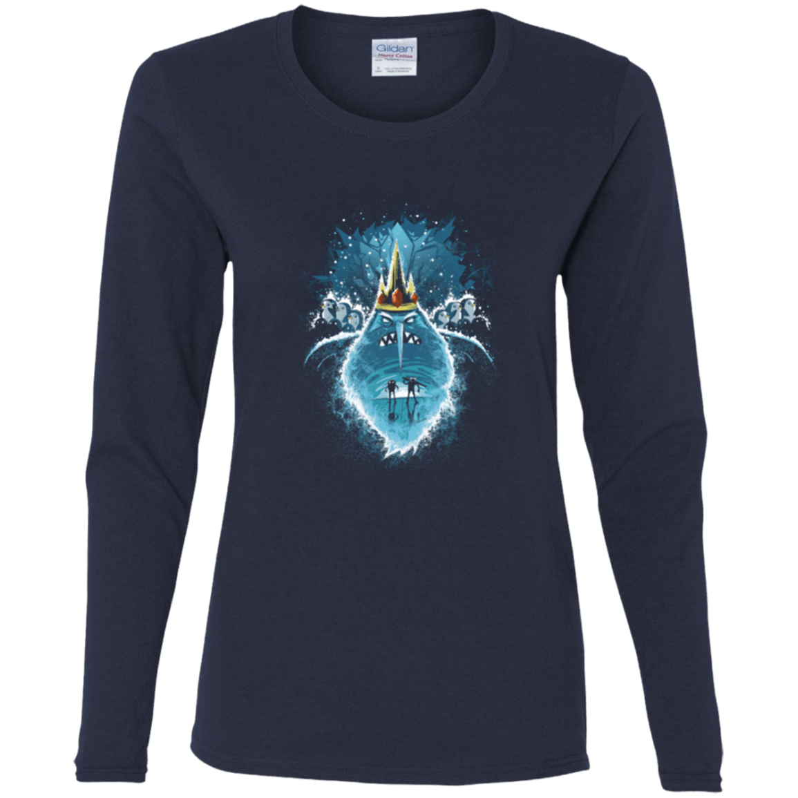 T-Shirts Navy / S Ice Nightmare Women's Long Sleeve T-Shirt