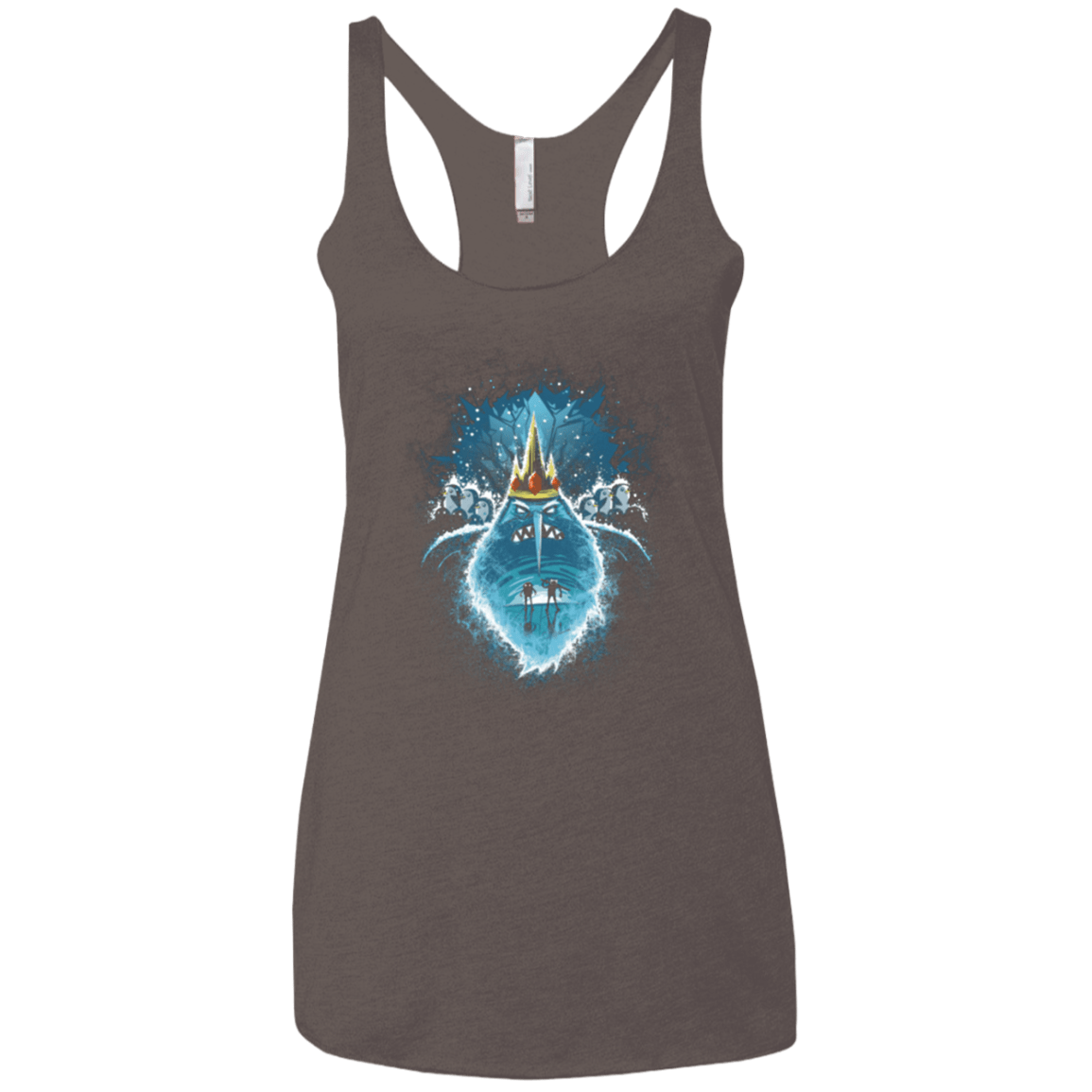 T-Shirts Macchiato / X-Small Ice Nightmare Women's Triblend Racerback Tank