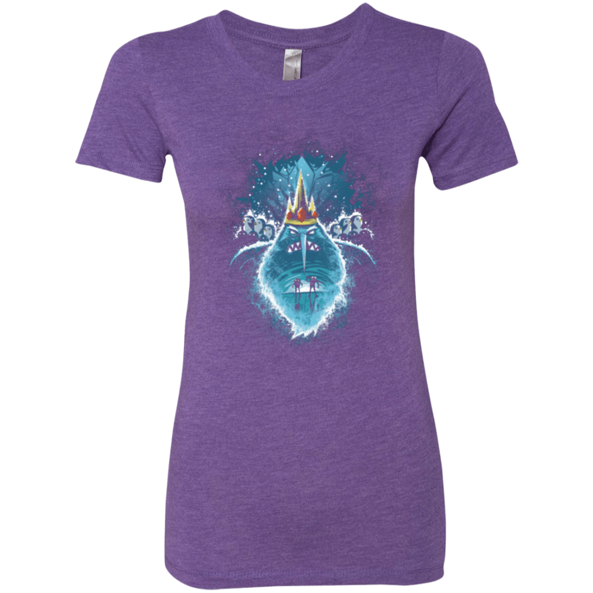 T-Shirts Purple Rush / S Ice Nightmare Women's Triblend T-Shirt
