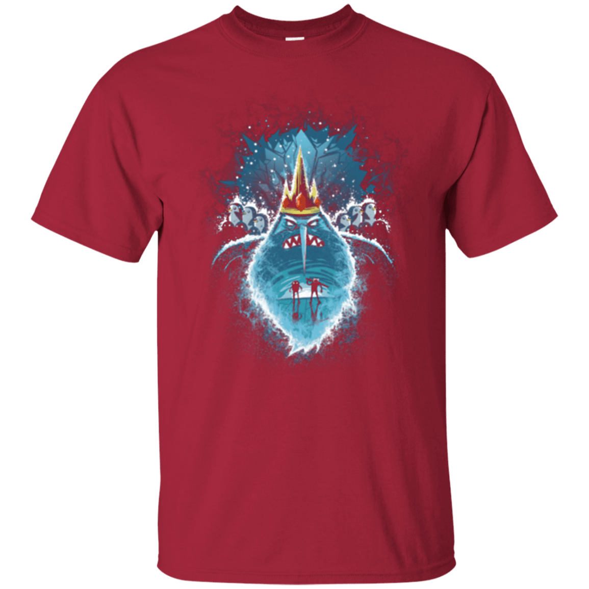 T-Shirts Cardinal / YXS Ice Nightmare Youth T-Shirt