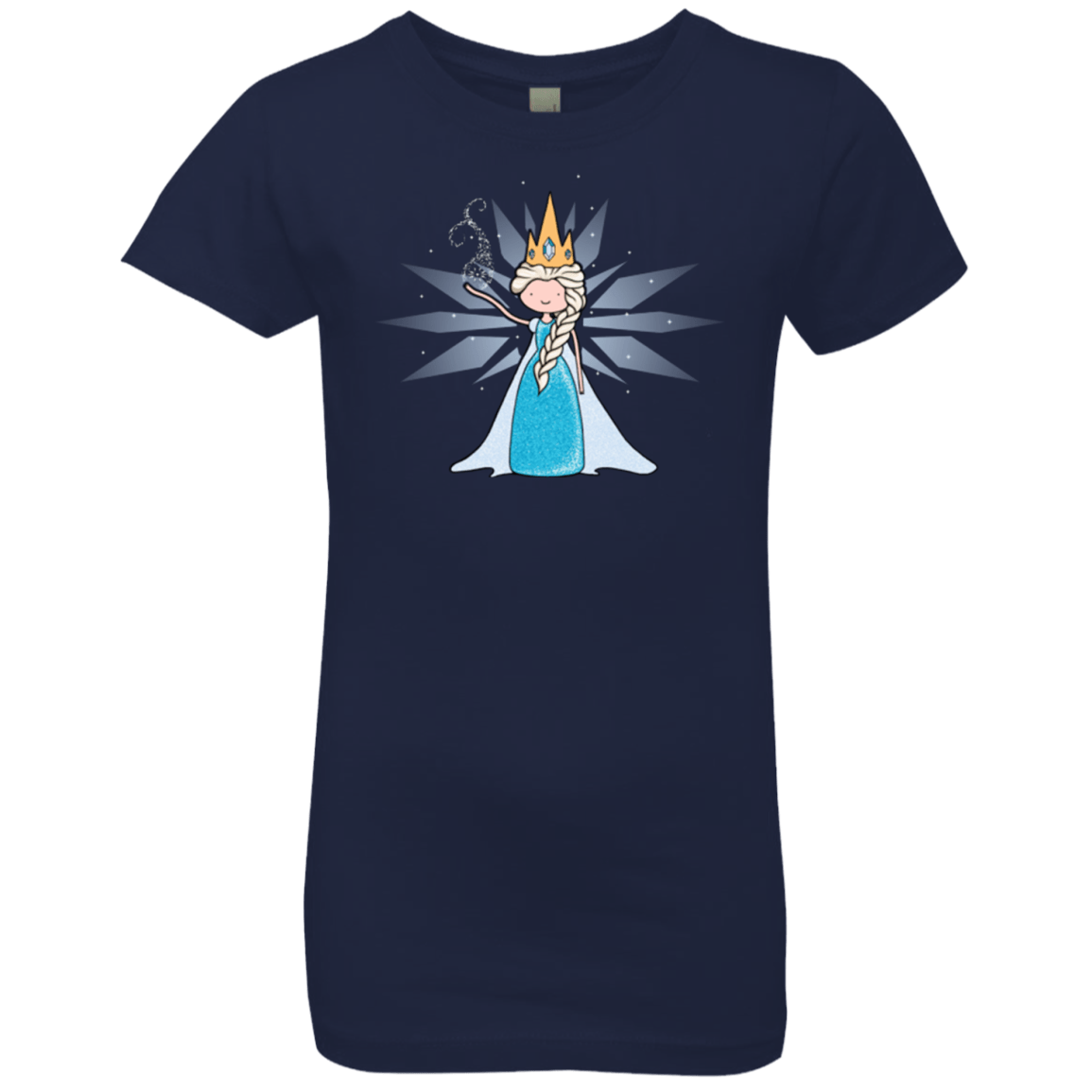 T-Shirts Midnight Navy / YXS Ice Queen Girls Premium T-Shirt