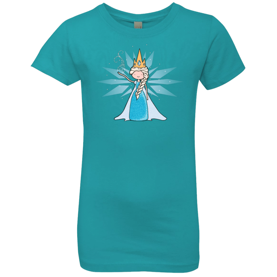 T-Shirts Tahiti Blue / YXS Ice Queen Girls Premium T-Shirt